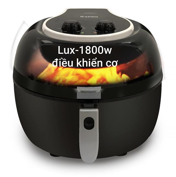 Nồi chiên không dầu Rapido RAF6.5M LUX (Điều khiển cơ) (có tem chính hãng)