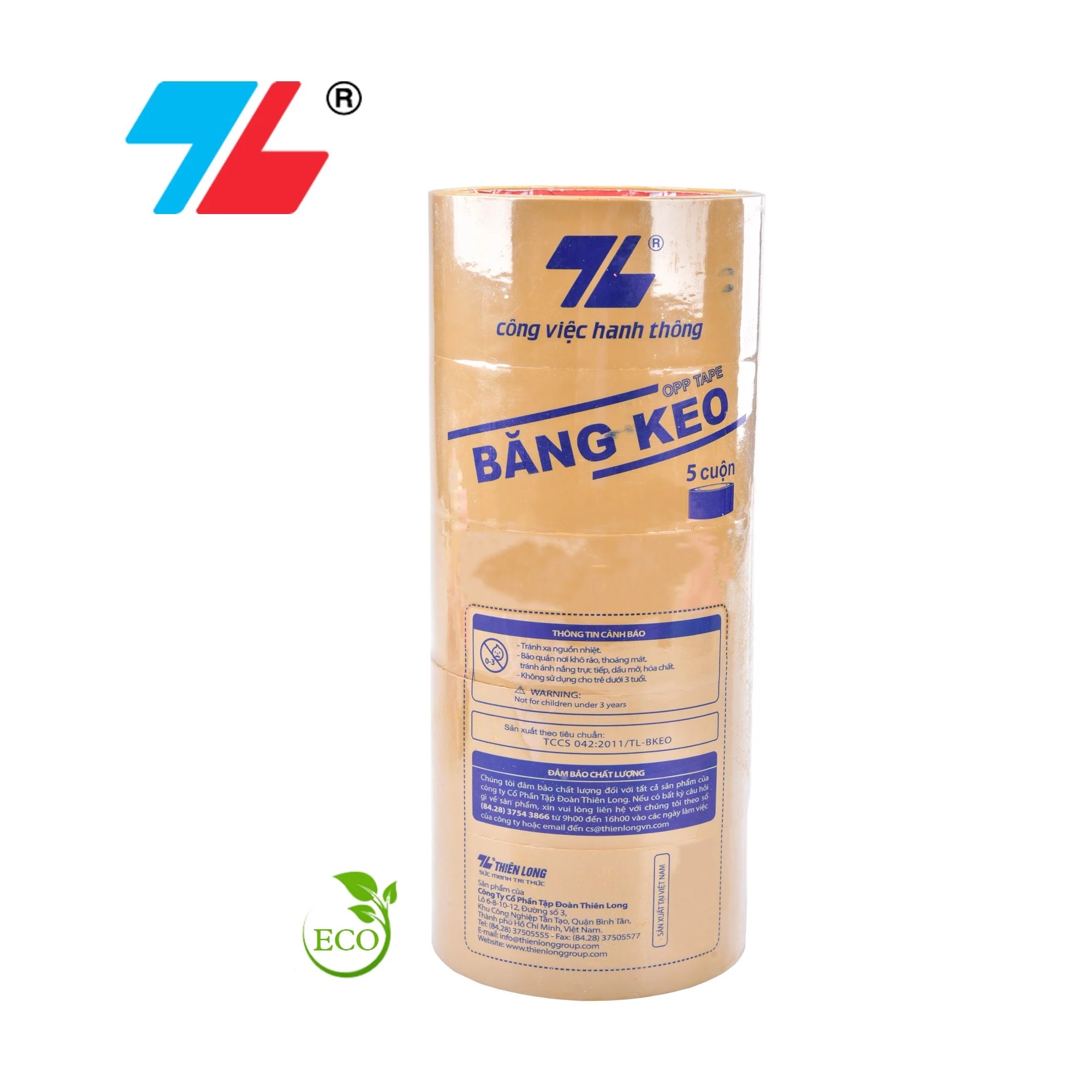 Combo 5 băng keo đục thiên long 200 yards bkd-200