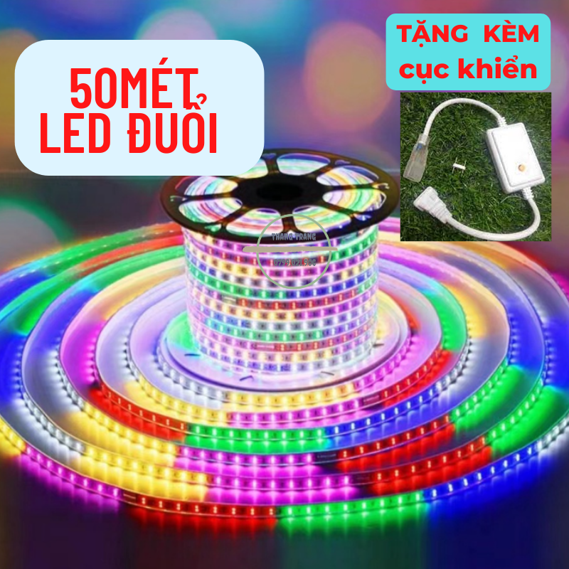 50M ĐÈN LED TRANG TRÍ ĐÈN LED NGOÀI TRỜI ĐÈN LED SIÊU SÁNG ĐÈN LED TRANG TRÍ 2835 SIÊU SÁNG