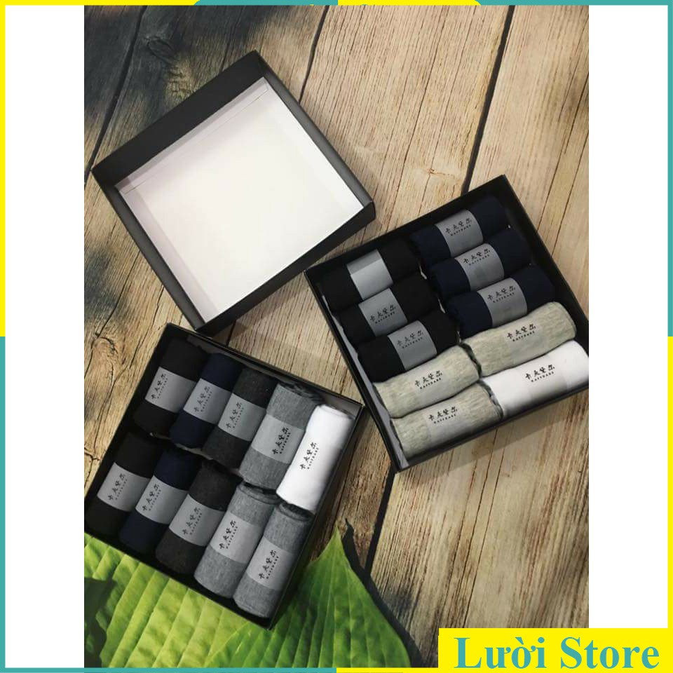 Hộp tất chống thối 10 đôi cho nam tất chân