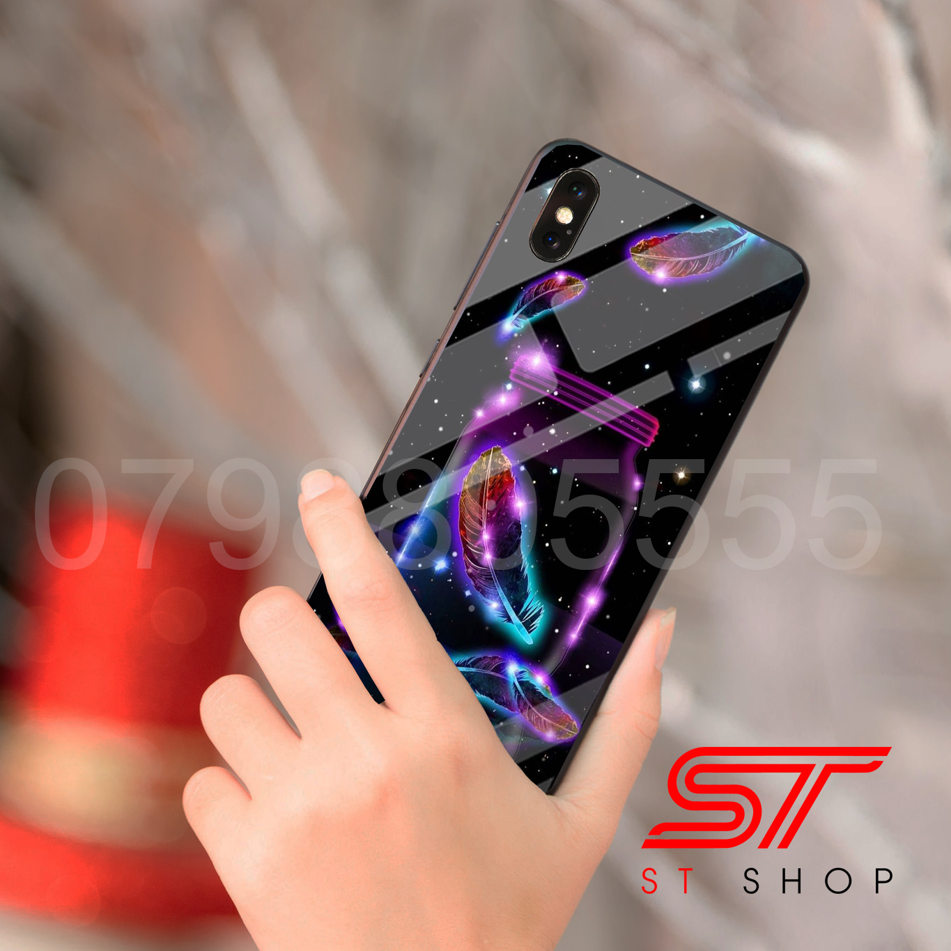 [ 6 Mẫu ] Ốp lưng kính cực đẹp cho iPhone X / iPhone XS max / iPhone XR / iPhone XS
