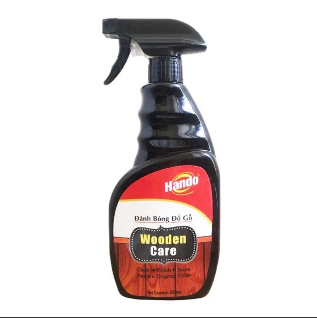 Xịt bảo dưỡng đánh bóng đồ gỗ Hando 600ml