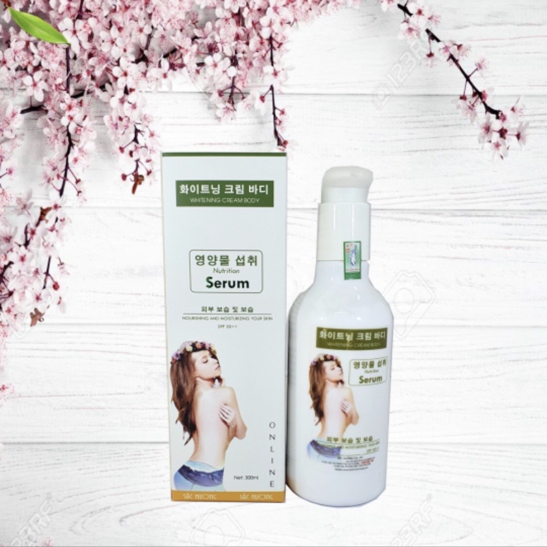 Serum Dưỡng Trắng Da Body - Sắc Hương