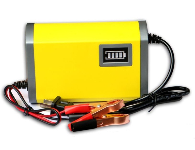 Máy sạc bình ắc quy 12V 2A từ 4AH đến 20AH tự ngắt khi đầy chống ngược cực hàng CHÍNH HÃNG độ bền cao bảo hành uy tín sac acquy xe may sạc ắc quy