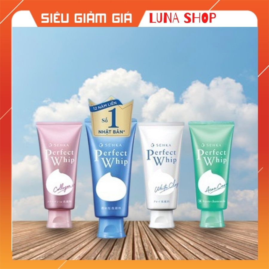 Sữa rửa mặt Shiseido Senka Perfect Whip