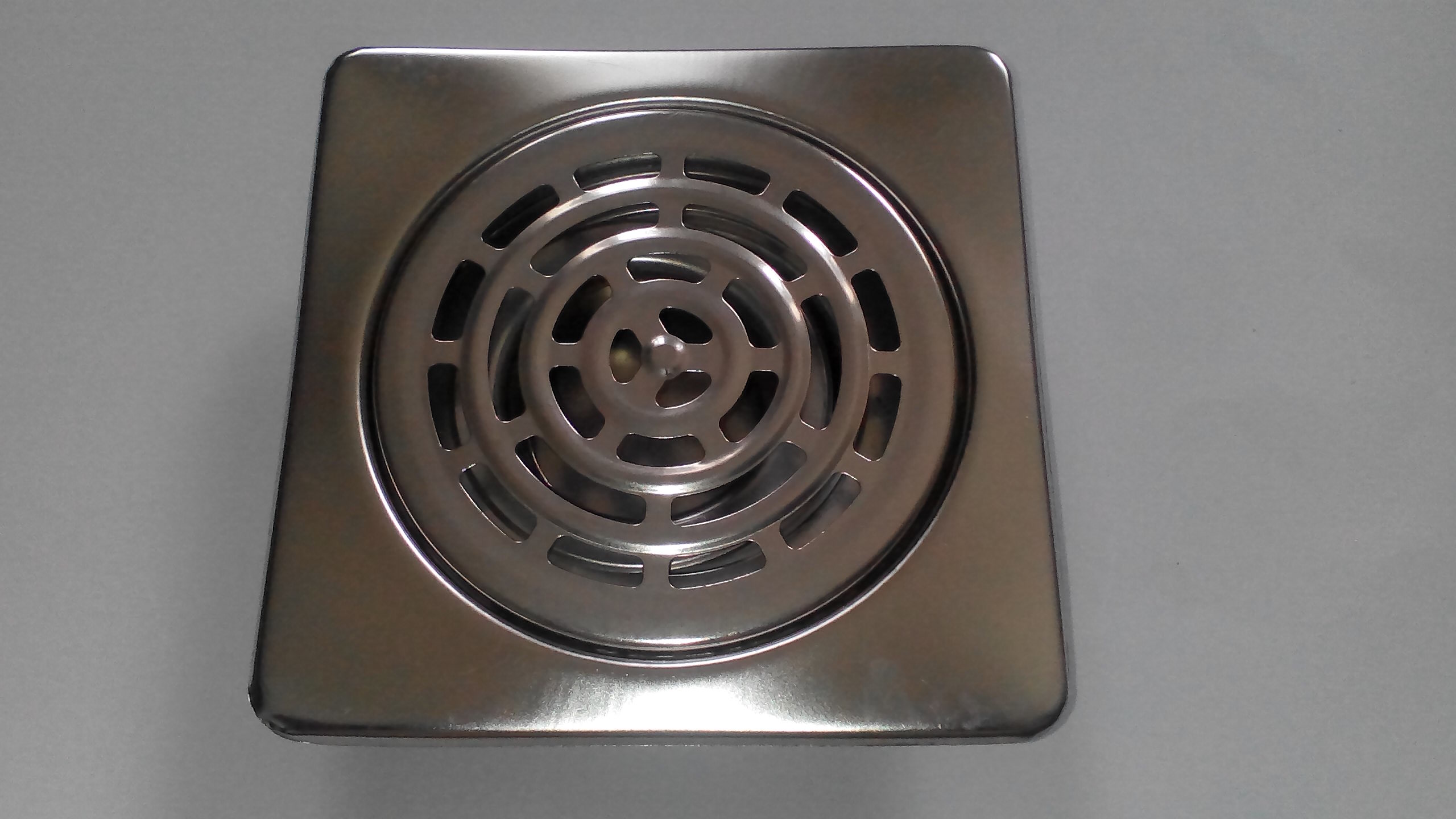 Phiễu thoát sàn inox 201 không hít-chống hôi- 1 tấc 5- phi 60/ phi 90