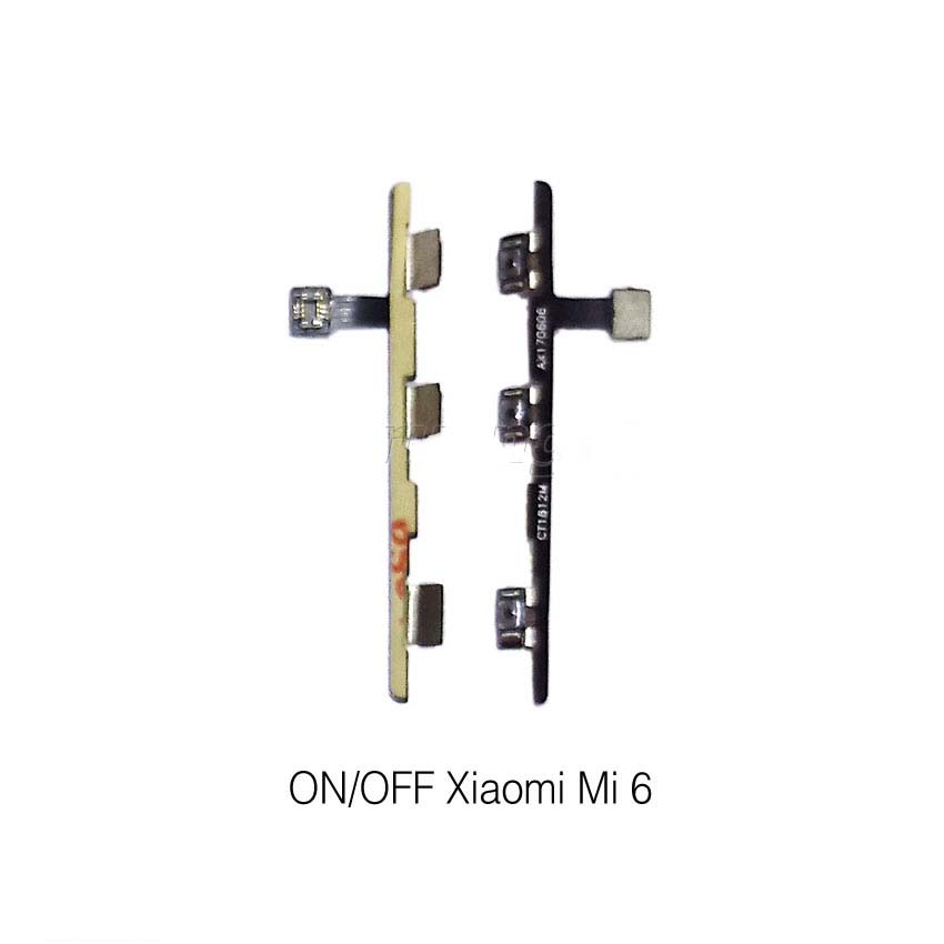 Dây cáp nguồn - on/off + âm lượng - volum xiaomi mi 6 zin