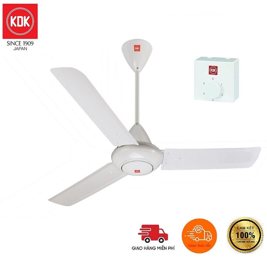 Quạt trần kdk m60xg hàng chính hãng