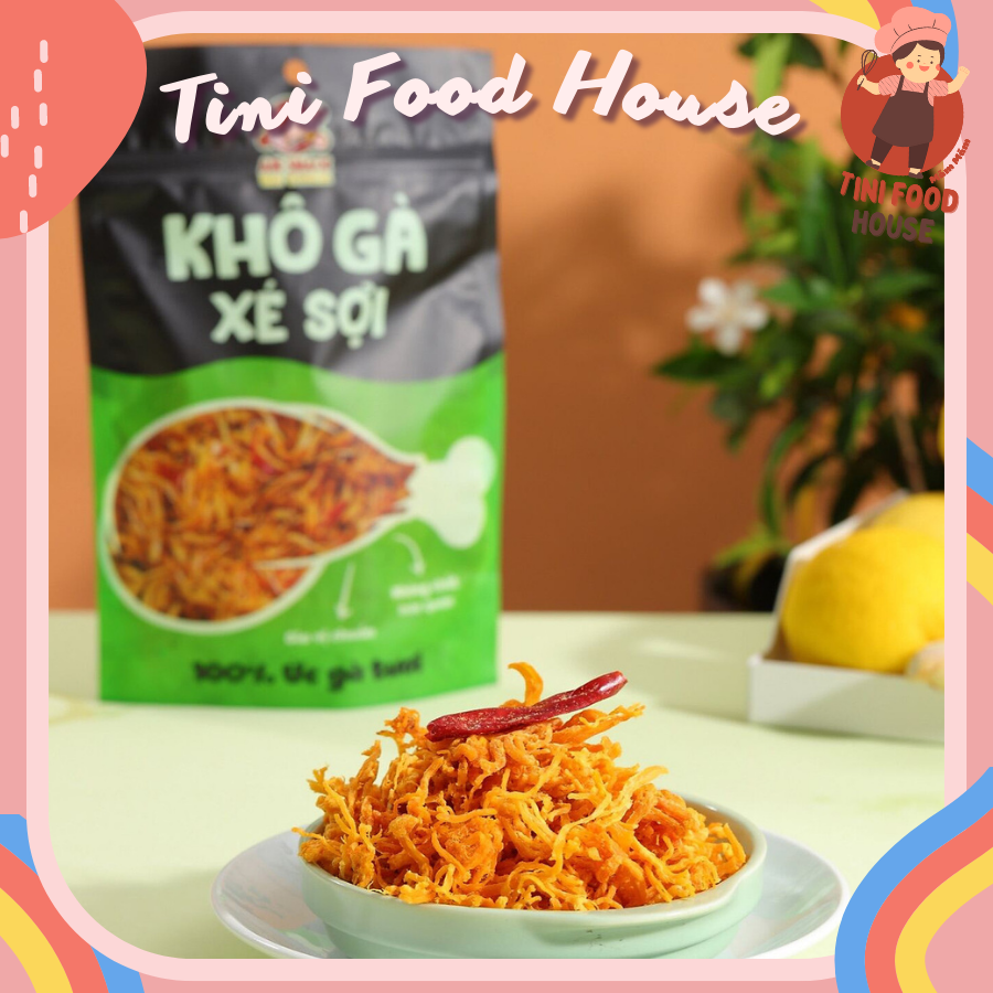 Abi snack khô gà xé sợi siêu cay