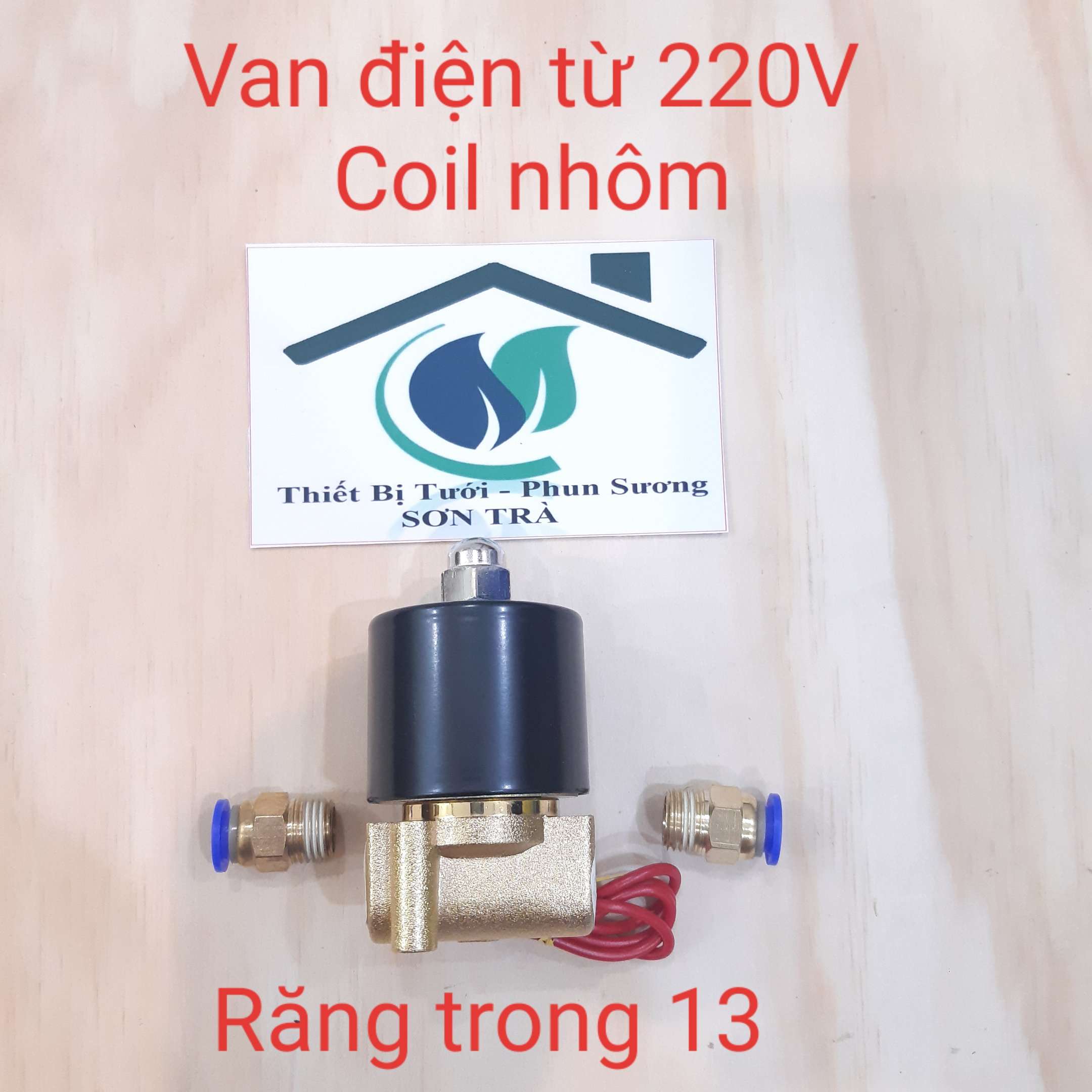 Van điện từ 8mm 220V xài trong phun sương tự động