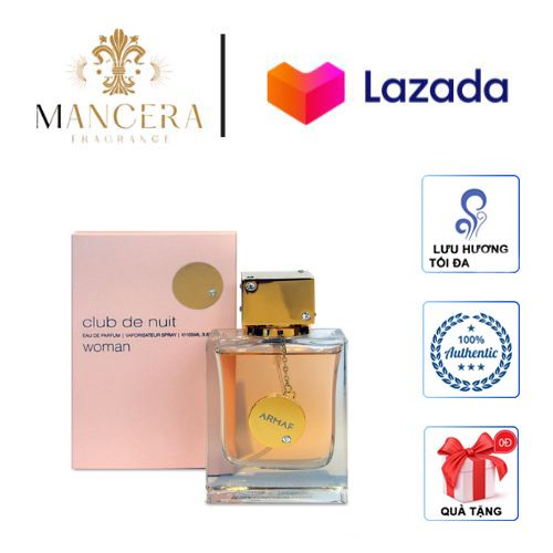 Nước hoa chính hãng, Nước hoa nữ Armaf Club de Nuit Woman EDP, Nước hoa chiết - 10ml