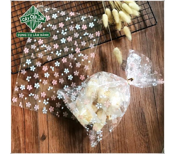 Set 50 túi kiếng hoa