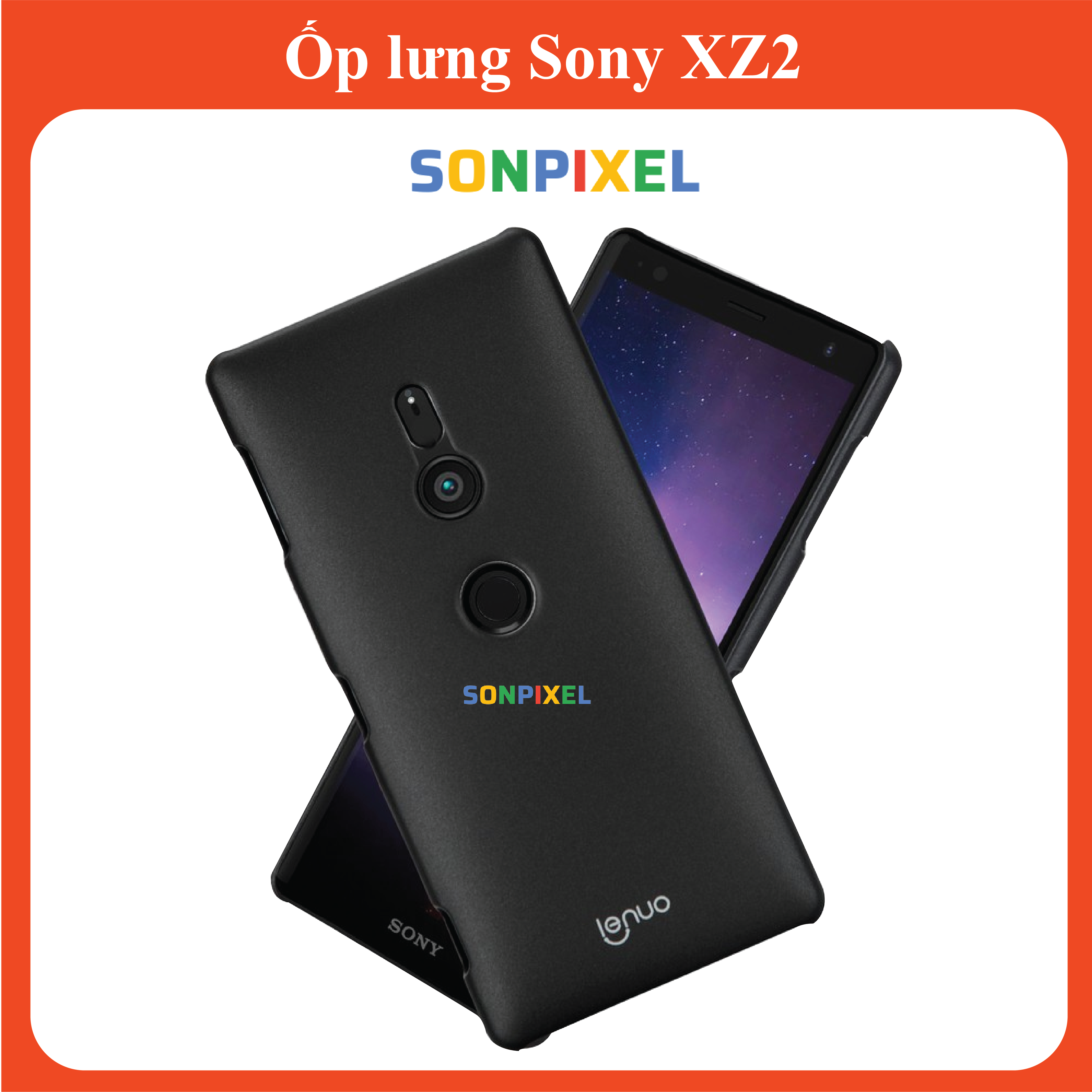 Ốp lưng điện thoại sony xz2 sợi carbon chống va đập