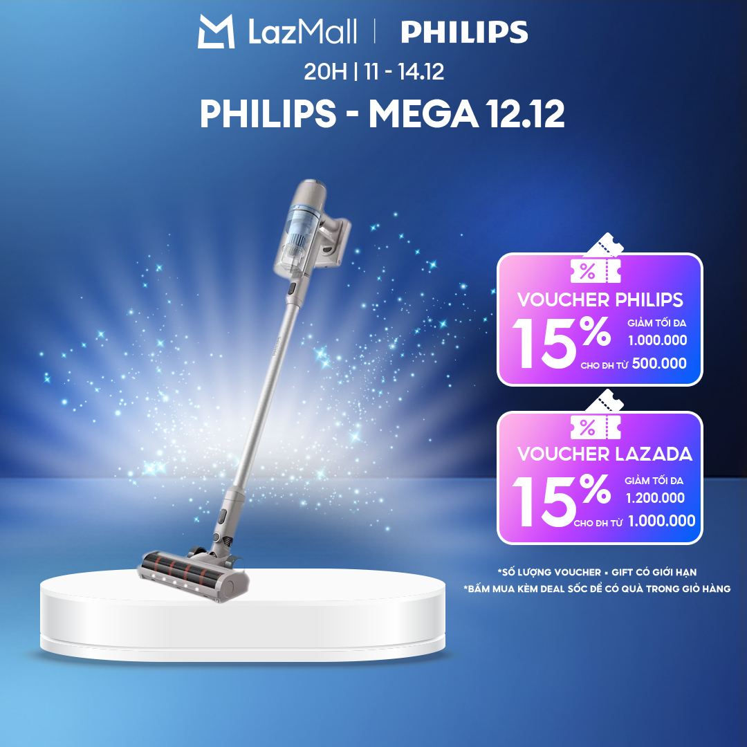  Máy Hút Bụi Không Dây Philips XC2011 01​ - Hàng Phân Phối Chính Hãng 