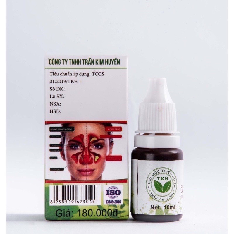 Nhỏ mũi thảo mộc - viêm xoang trần kim huyền