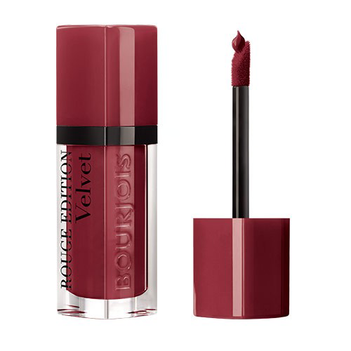 Son lì Bourjois Rouge Edition Velvet #24 Dark Cherie - đỏ cherry đậm