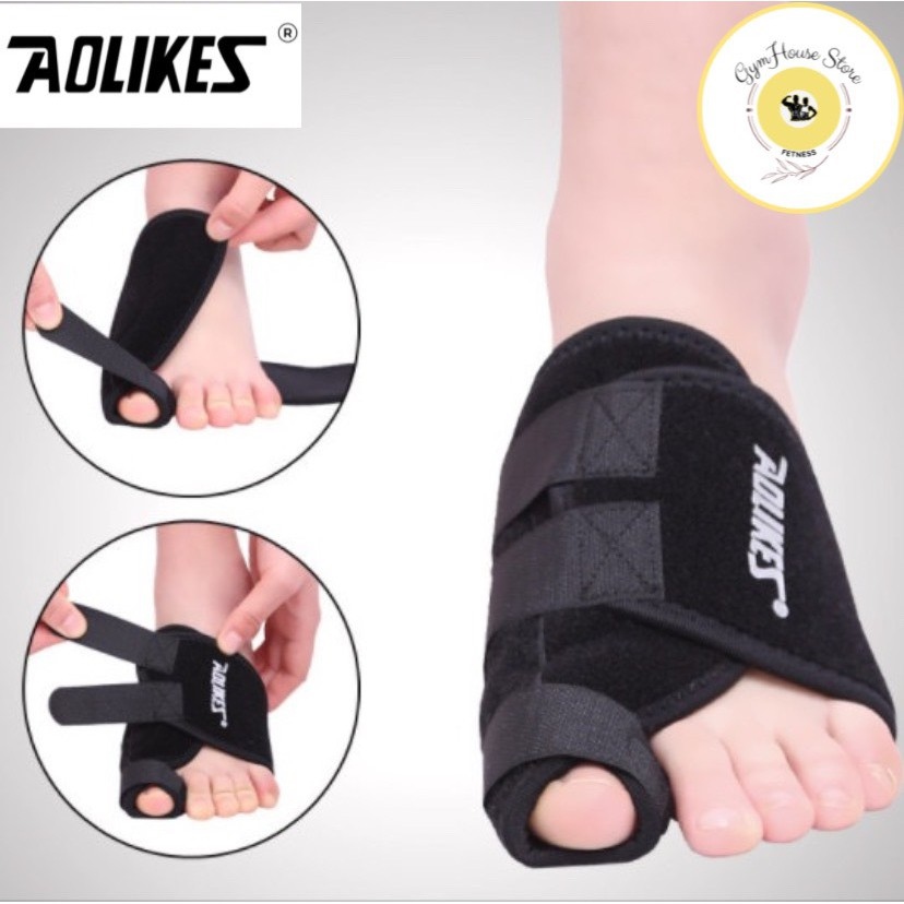 Băng cuốn bàn chân/ đai nẹp cố định/ đai cuốn bàn chân hỗ trợ bảo vệ cử động cố định xương ngón chân cái aolikes mã 1051