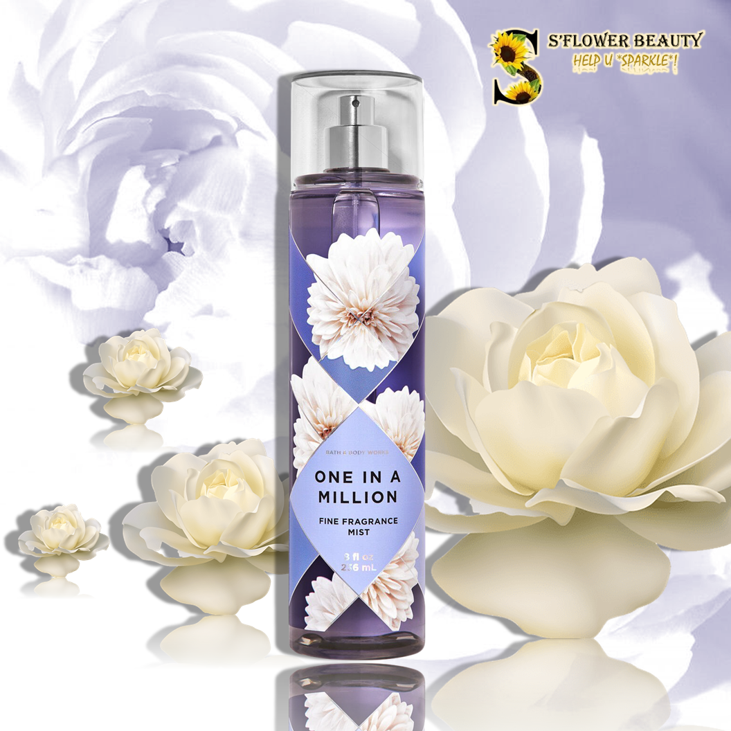 One in a million | xịt thơm nước hoa toàn thân lưu hương mịn da bath & body works fine fragrance mist