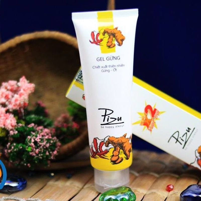 [HCM]Gel gừng ớt tan mỡ bụng Bizu (tặng kèm miếng quấn nhỏ)