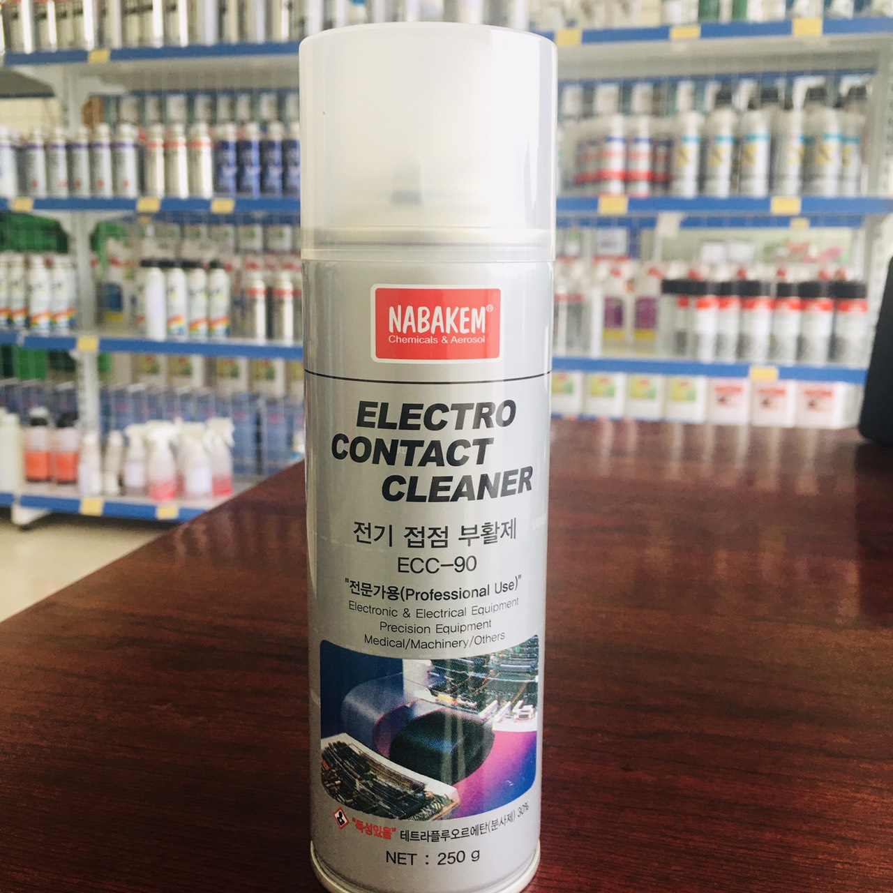 Hóa chất vệ sinh bảng mạch điện ecc-90 nabakem
