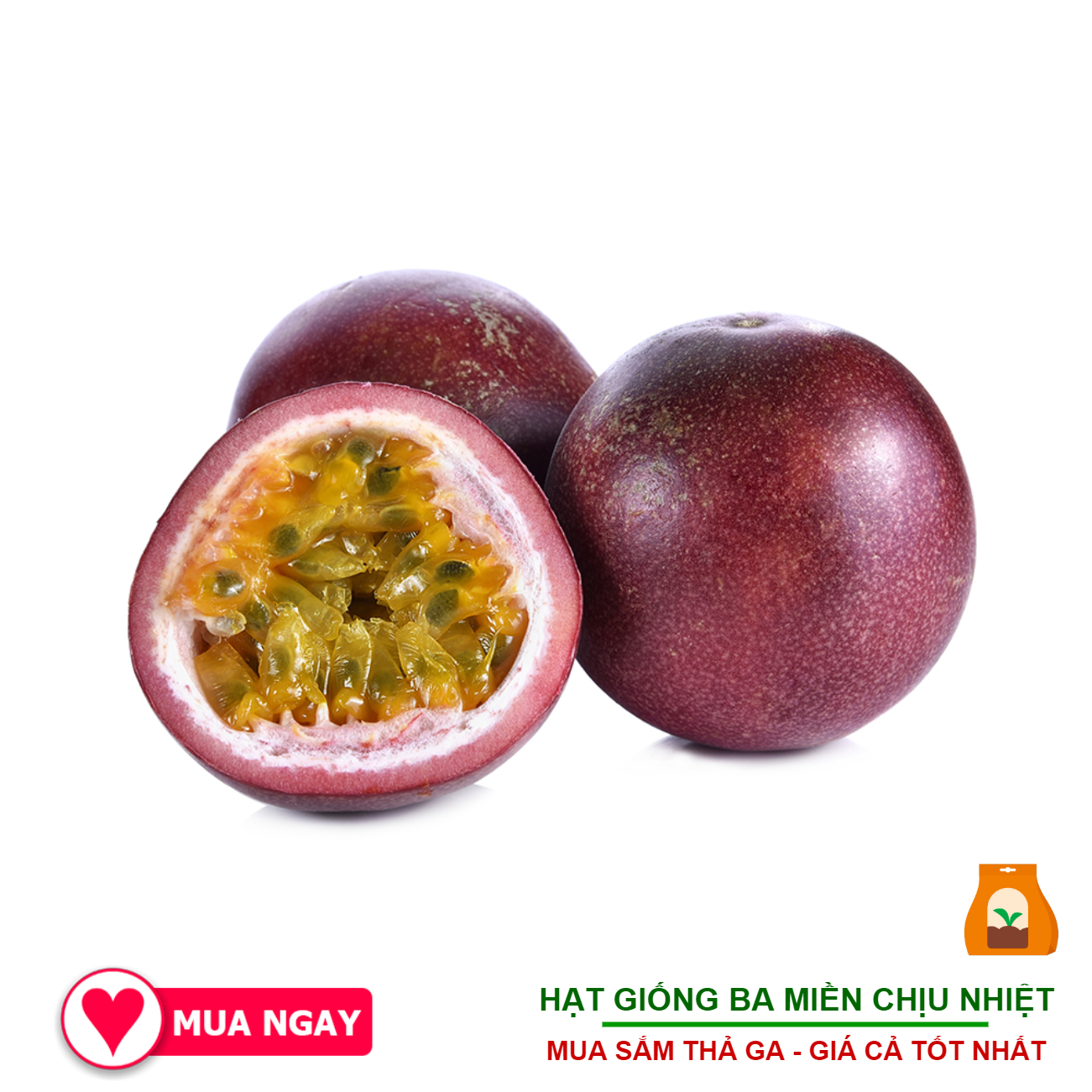 Hạt Giống Chanh Dây F1 Sai Trái 20 Hạt