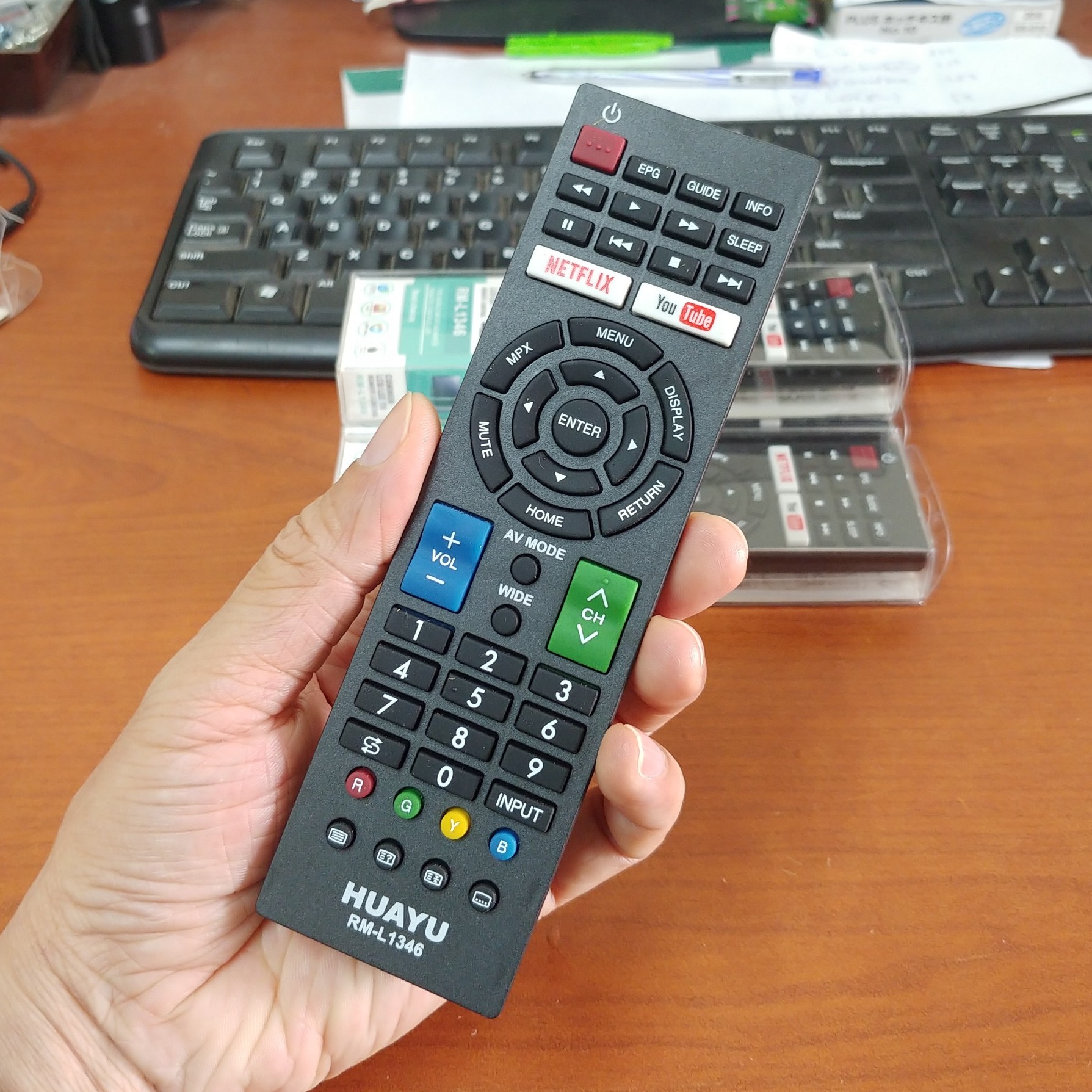 Khiển mạng Huayu xịn TV SHARP mới Smart Internet