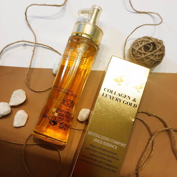 SERUM DƯỠNG TRẮNG DA CAO CẤP COLLAGEN & LUXURY GOLD 3W CLINIC