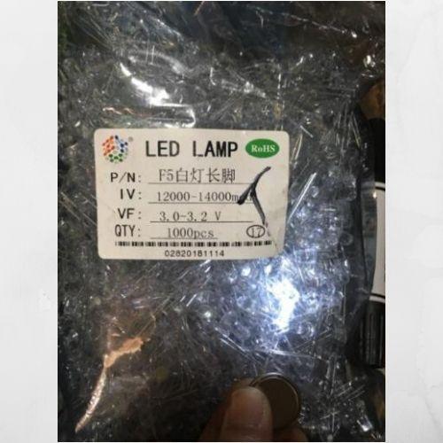Led 5 ly màu trắng