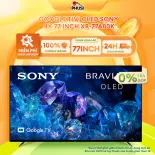 [Hỗ trợ giao lắp HCM] Google Tivi OLED Sony 4K 77 inch XR-77A80K Độ Phân Giải 4K Full HD - Hàng chính hãng