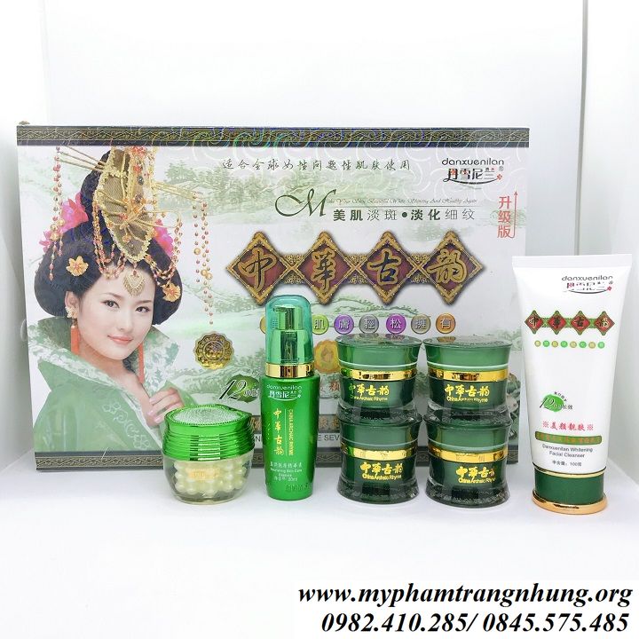 BỘ HOÀNG CUNG DANXUENILAN 7 – TRỊ NÁM DƯỠNG TRẮNG DA