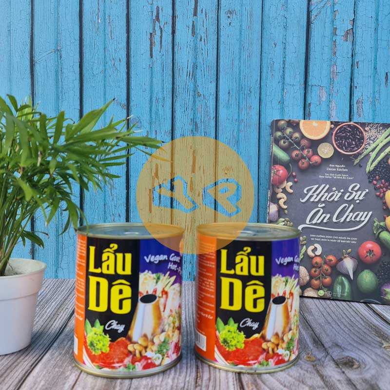 Lẩu dê chay Âu Lạc lon 800g - lẩu chay - thực phẩm chay ngon
