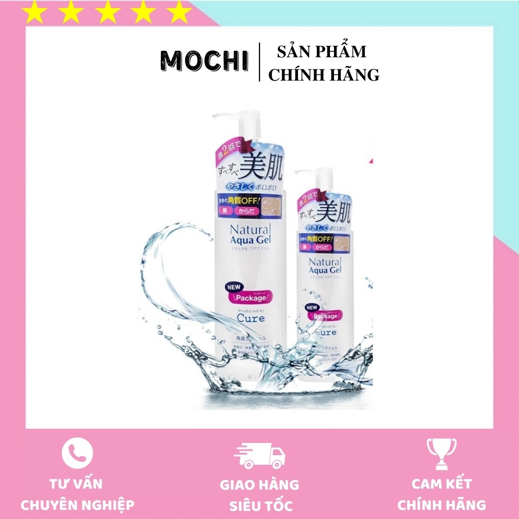 Tẩy da chết cure natural aqua gel 250ml nhật bản