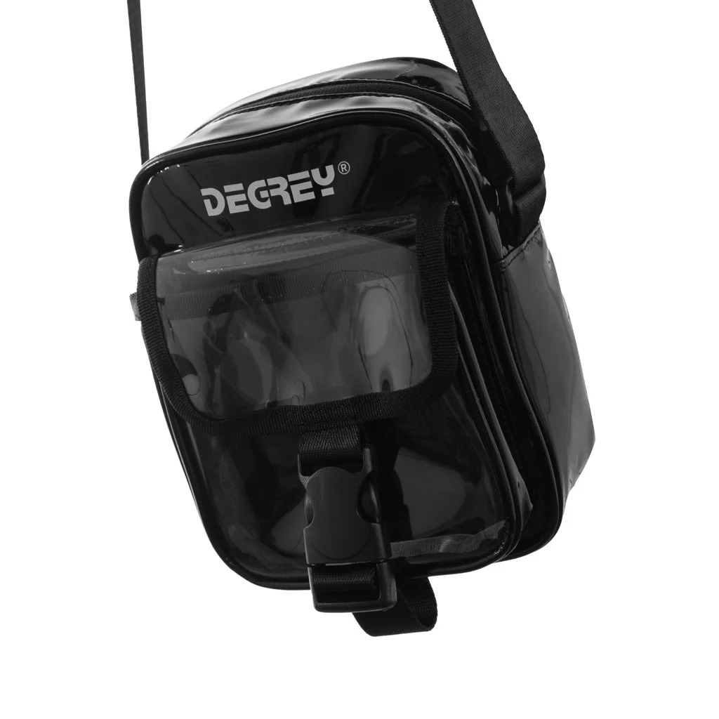 TÚI XỊN đeo chéo Degrey Unisex Shoulder Bag - HÀNG CHUẨN 1-1 FULL TAG THẺ BẢN XỊN CÓ IN LOGO Ở DÂY KÉO