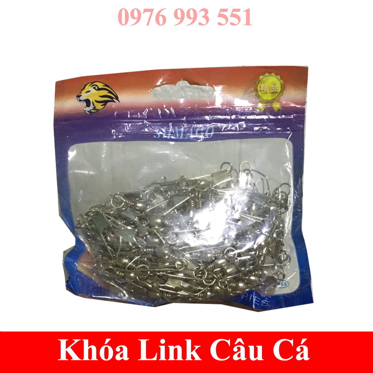 Khóa Link Câu cá Chống Xoẵn-Má Ní Câu Cá Chống xoẵn Nhật bản