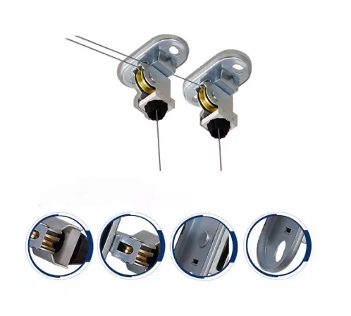 Bộ pully và dẫn hướng cho giàn phơi thông minh