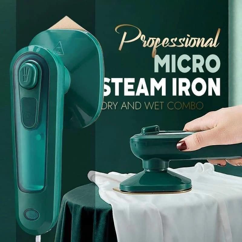 Bàn là hơi nước cầm tay – bàn ủi mini tiện dụng cho gia đình