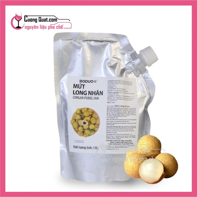 Mứt boduo nhãn 1kg toping ngon
