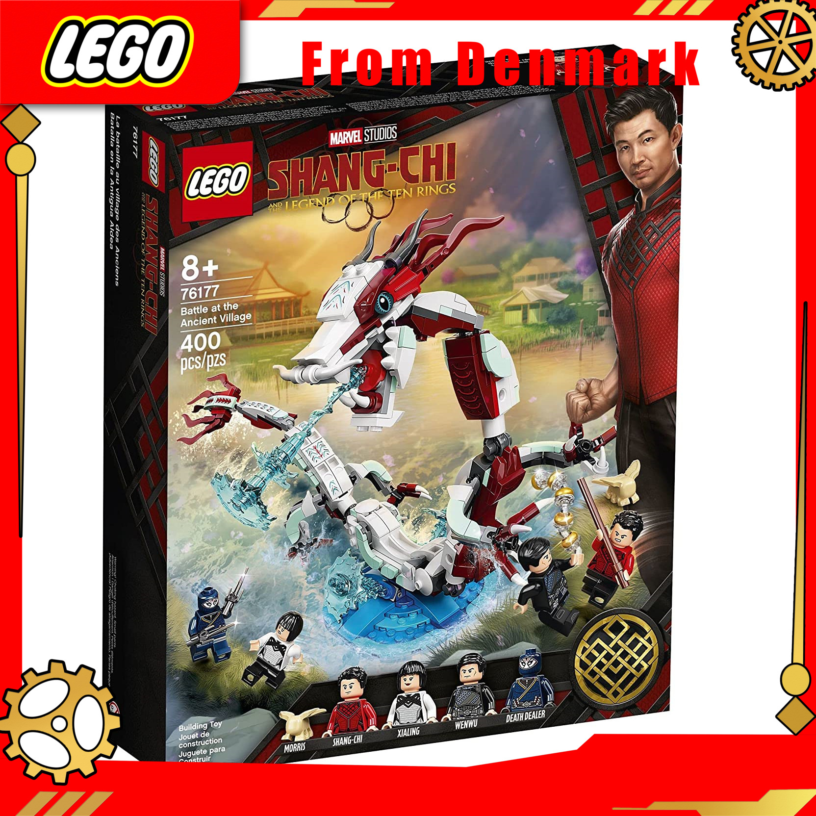 LEGO Marvel Shang-Chi the ultimate battle in the ancient village of Marvel building 76177 guaranteed genuine Nifeliz