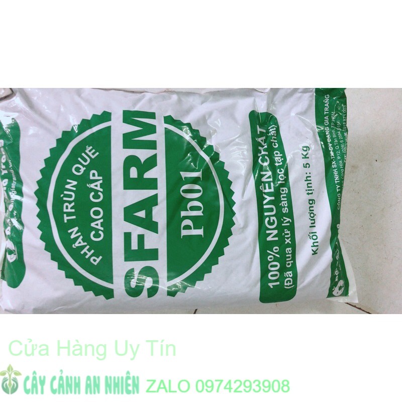 Phân trùn quế bao lớn 5kg