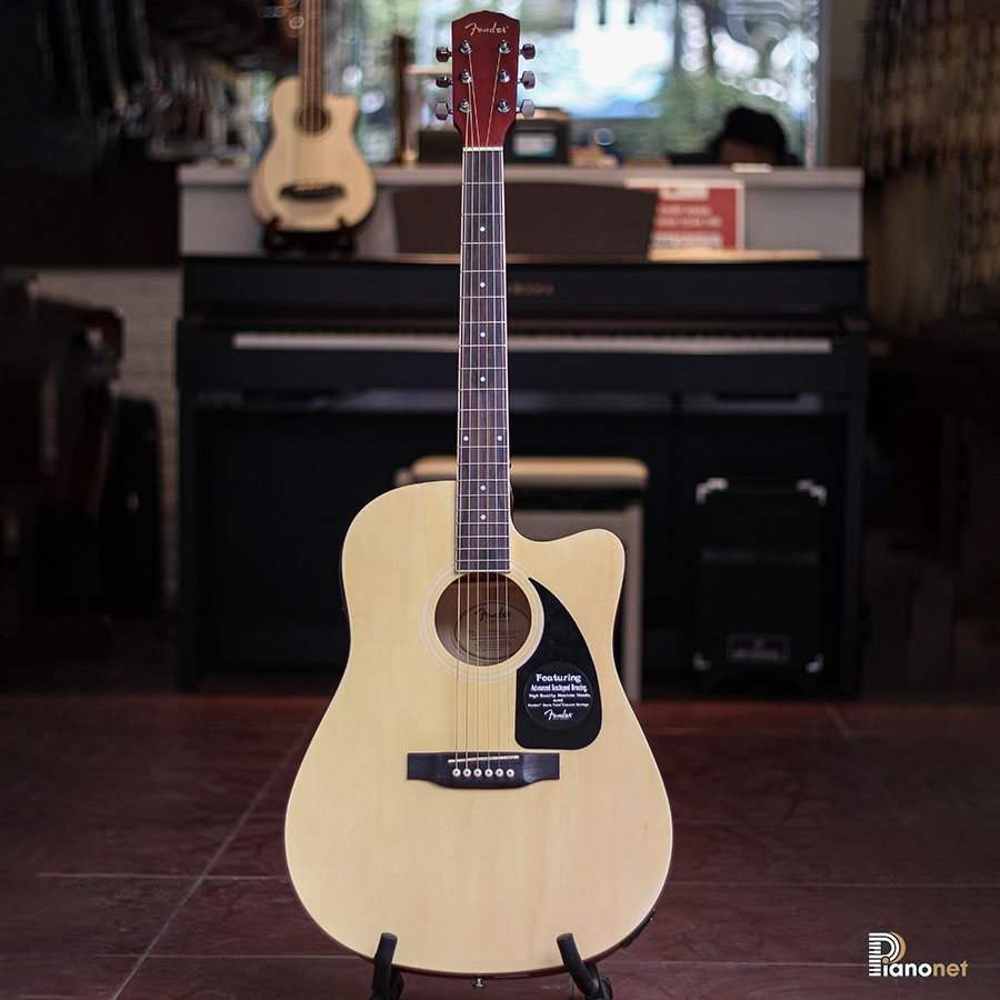 Guitar fender + eq | tặng full phụ kiện | giảm 100k | đàn guitar acoustic