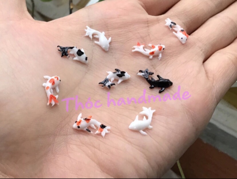 Keycap. Cá koi trang trí keycap, nail, handmade đa dạng thể loại thủ công.