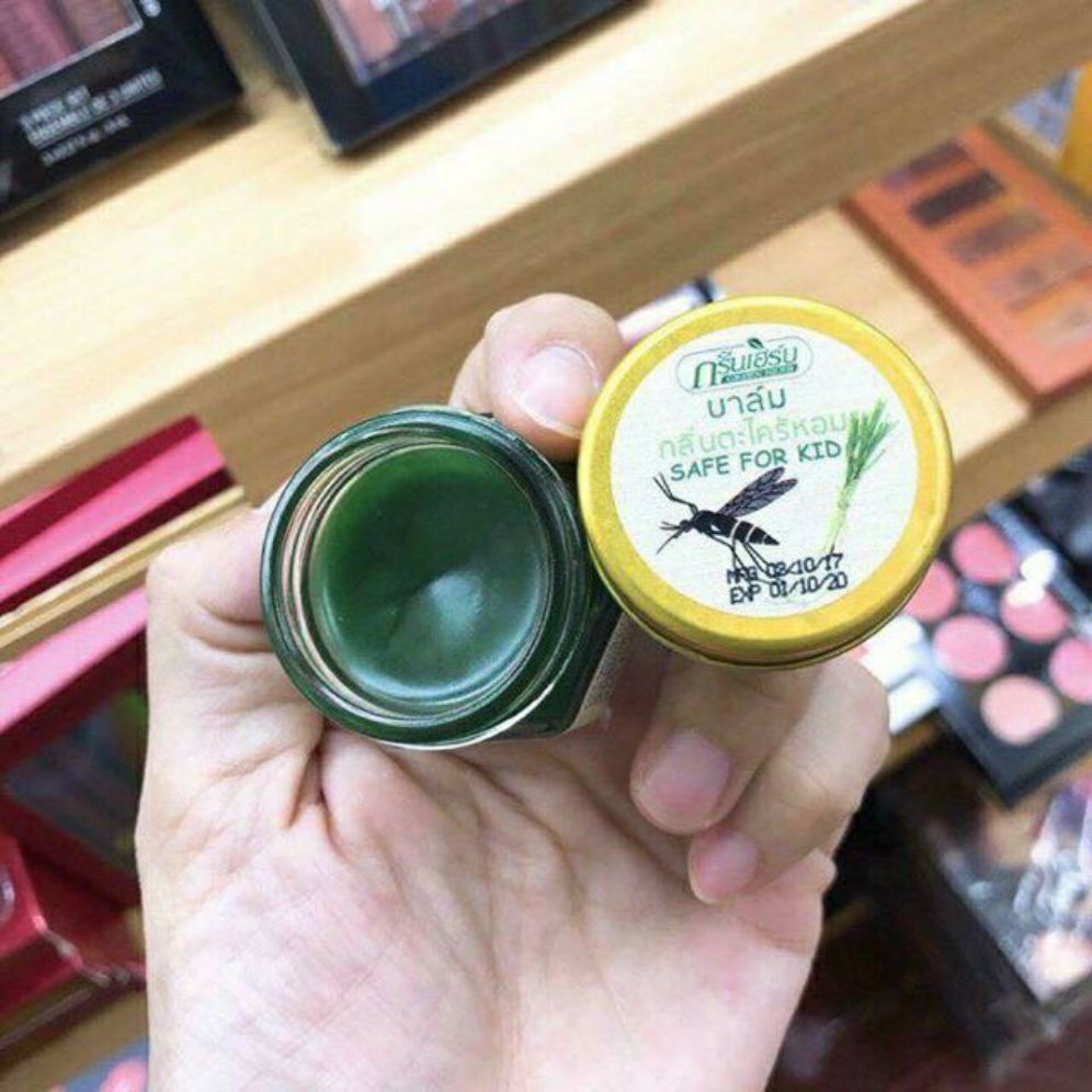 cao sả thoa muỗi đốt cho bé