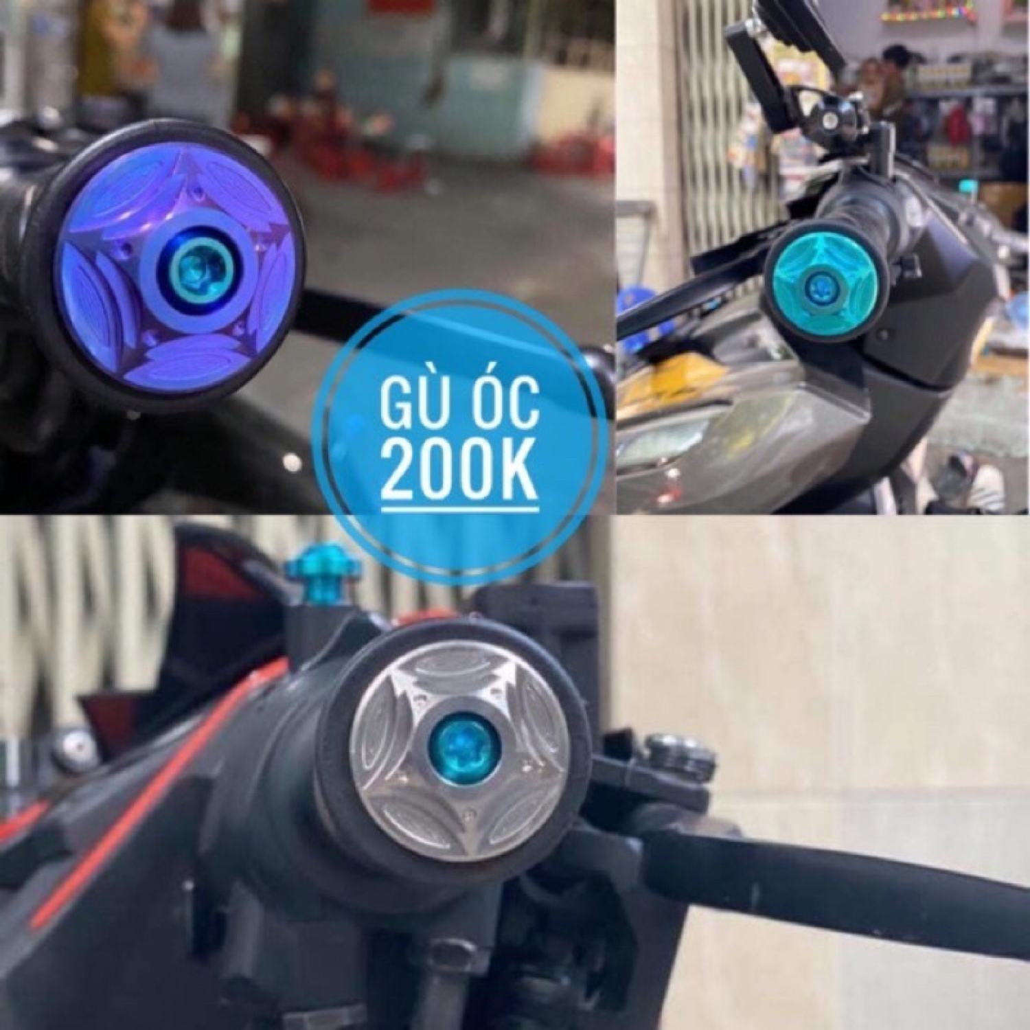 Gù tay lái titan gr5 vario/click/ab/vision/shmode..v.v