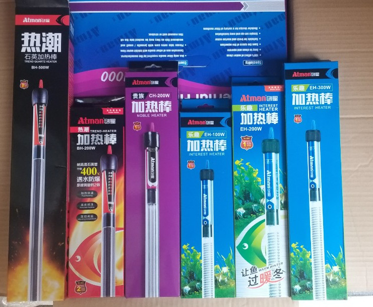 Sưởi thủy tinh Atman EH 300W dành cho hồ cá cảnh