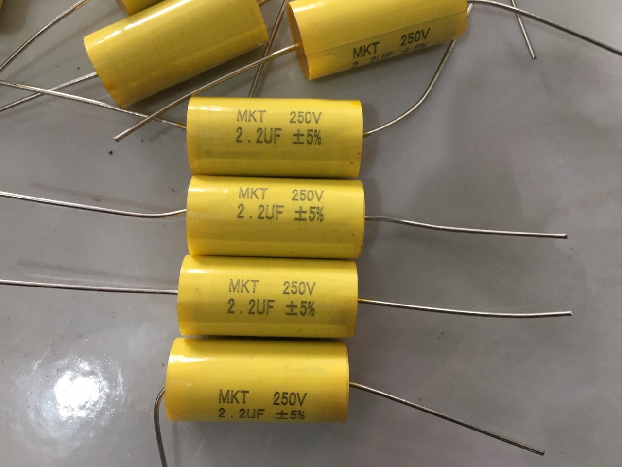 Tụ loa treble kèn sân khấu 2,2mf 250v giá 5 con