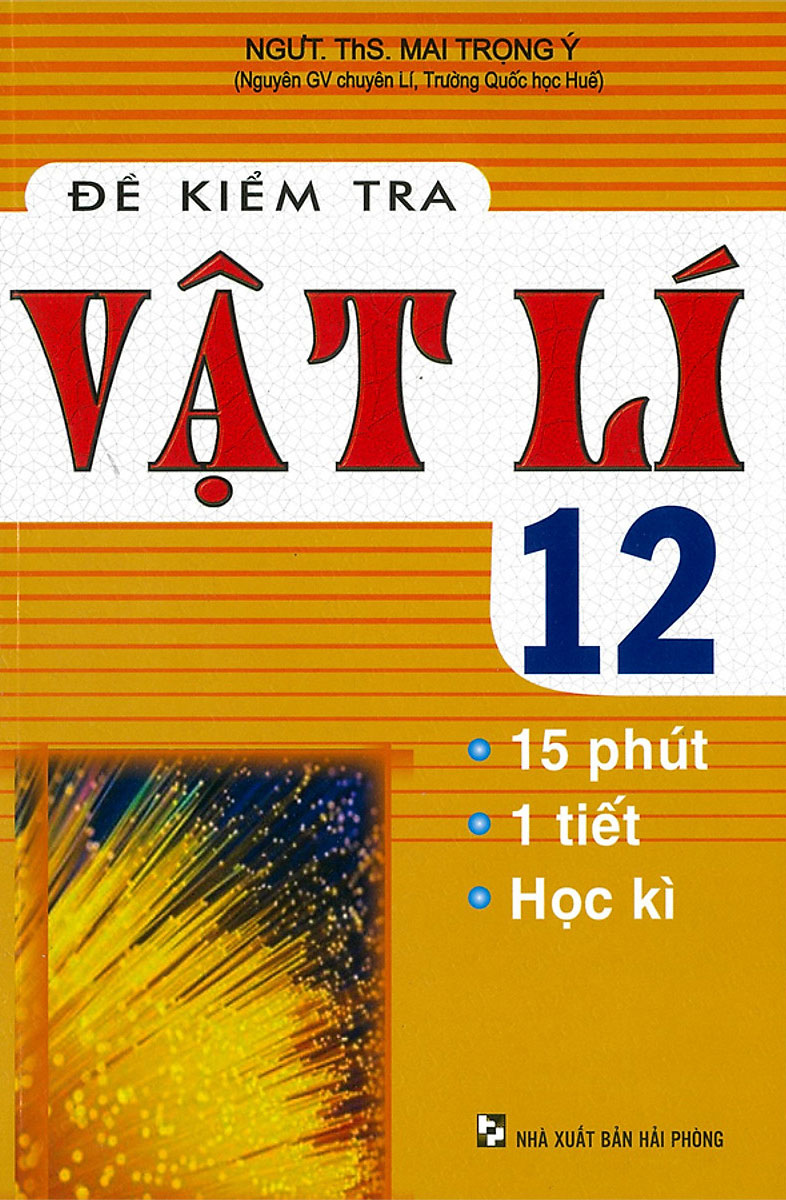 Đề kiểm tra vật lý 12
