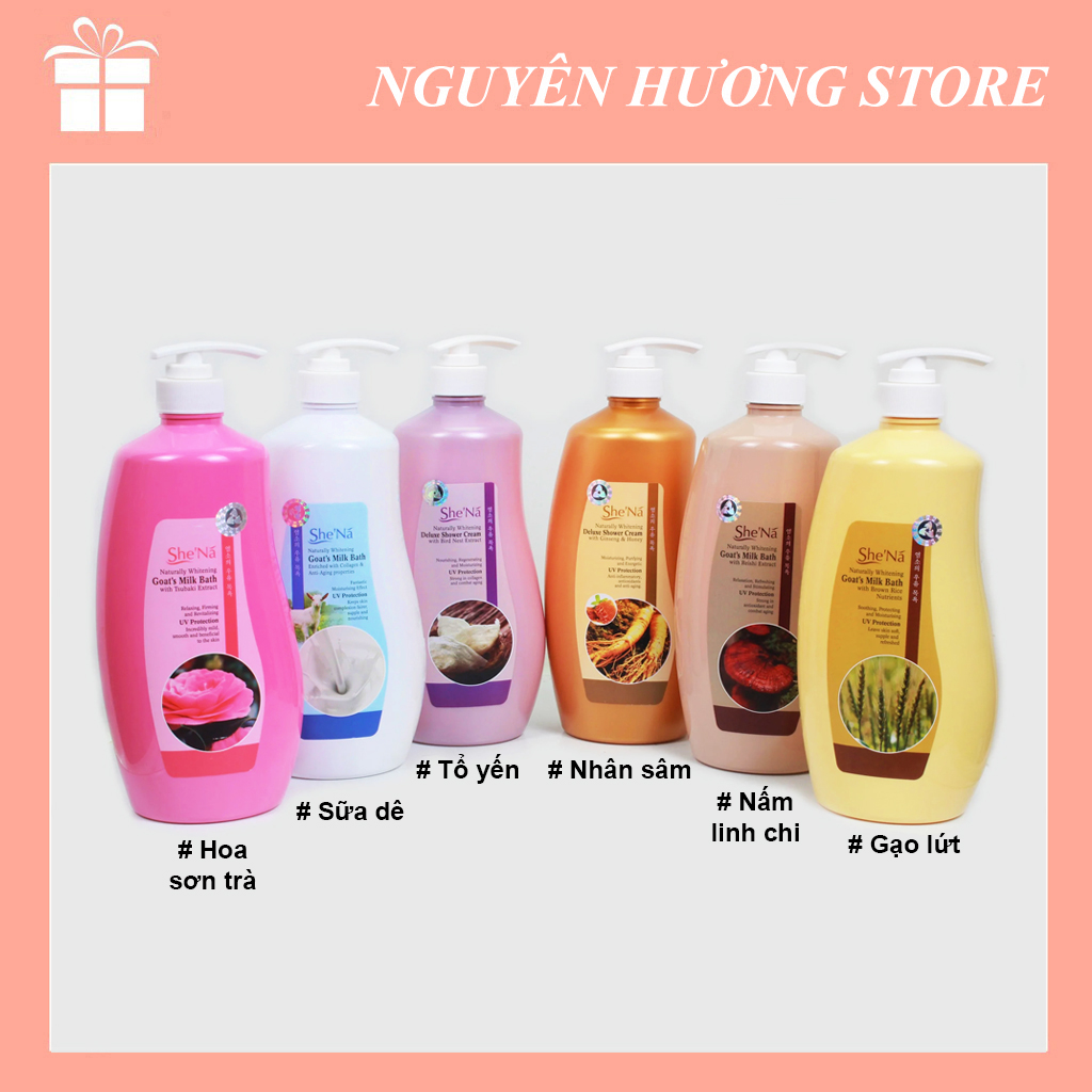 Sữa tắm shena 1200ml - malaysia | nguyên hương store