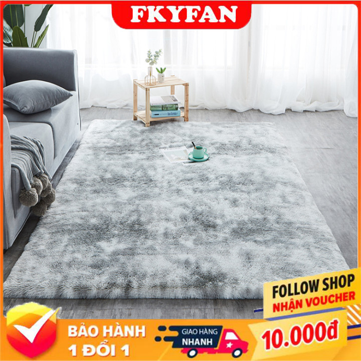 thảm trải sàn 1m6 x 2m, thảm lông trải sàn Siêu mềm mịn ,THẢM TRẢI SÀN lông xù cao cấp phòng khách trang trí nhà cửa, THẢM TRẢI SÀN phòng ngủ