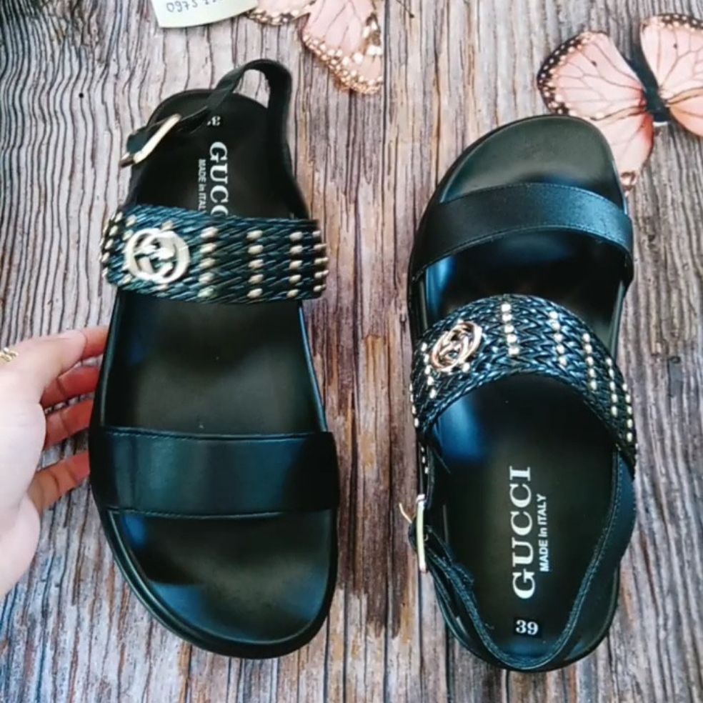 Dép da nam sandal mẫu mới gcc siêu hót hit mã GHF337