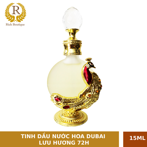 [HCM]Tinh dầu nước hoa DUBAI nội địa cao cấp ATTAR WARQUA Lưu hương 72h 15ml